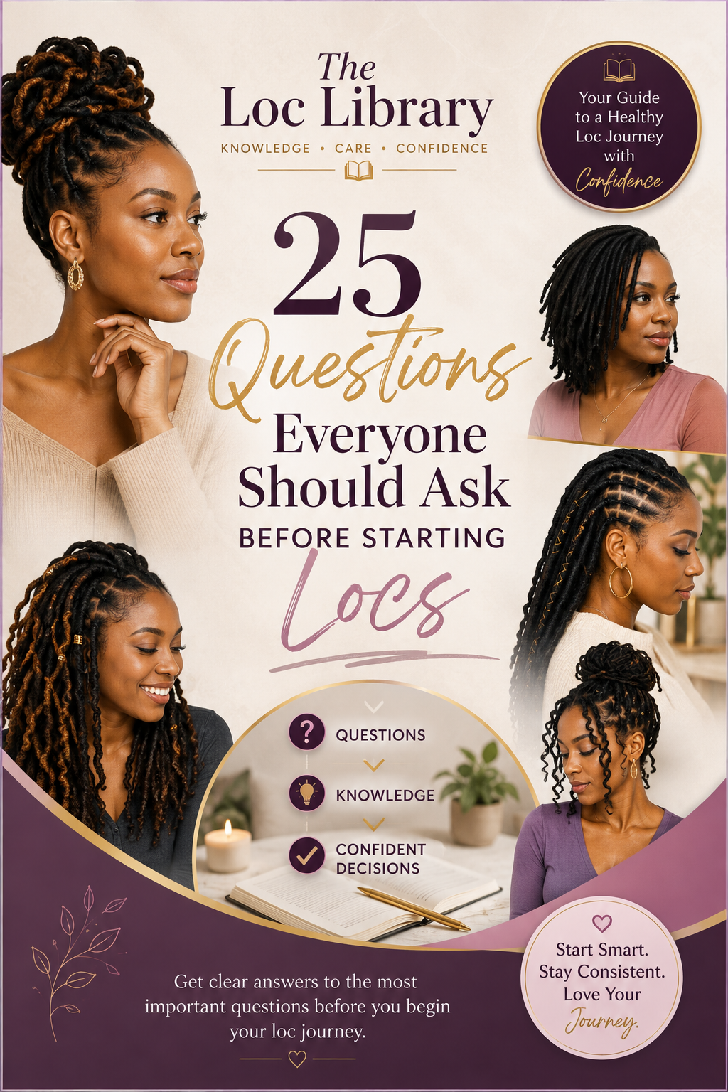 25 Questions Everyone Should Ask Before Starting Locs